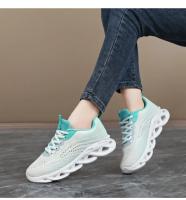 Zapatillas de moda para mujer Fly Weave Zapatillas transpirables de malla elástica suela blanda Zapatos casuales - details 17