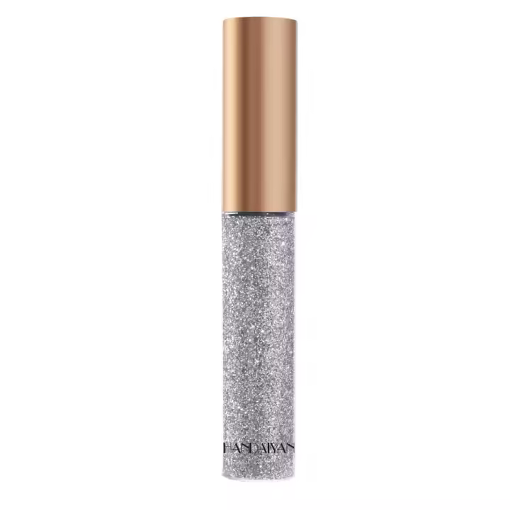 HANDAIYAN Delineador de Ojos Líquido, Delineador de ojos líquido con efecto de lentejuelas, Sombra de ojos con lentejuelas, Maquillaje de escenario para discoteca, espectáculo de maquillaje - 1