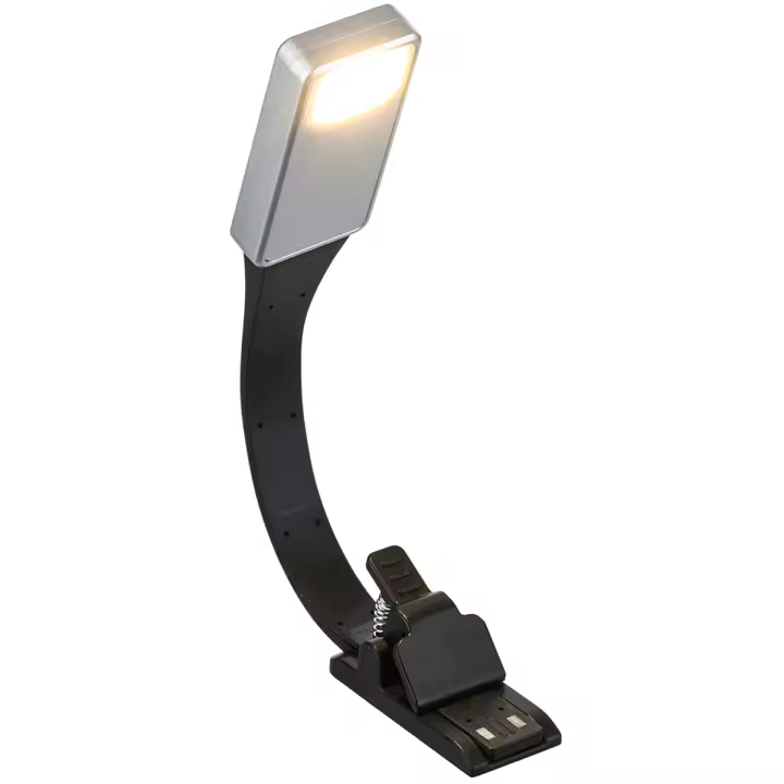 Luz Led recargable para libros electrónicos, lámpara de lectura con Usb, Clip para lectura de libros de dormitorio de viaje, lector de libros, 3 modelos, nuevo - 1