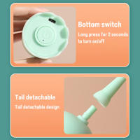 Bola de juguete interactiva para gato, juguete con cola larga para gatos y gatitos, suministros para mascotas - details 6
