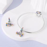 Colgante de luciérnaga que brilla en la oscuridad, cuentas de plata 925, compatible con pulseras originales, collar, regalos de Navidad, joyería para niña - details 23