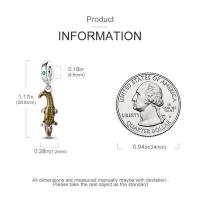 Abalorio Animal Friends en plata de ley con piedra de circón S, pulsera de 3 mm adecuada, regalo perfecto para mujer - details 49