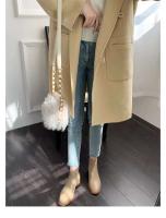 Chimney Short 2024 Otoño/Invierno Nuevas botas Chelsea Martin británicas para mujer - details 2