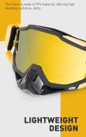 Scvcn gafas de sol a prueba de viento para motocicleta, lentes de visión amplia para deportes al aire libre, equitación, Motocross, esquí, UV400, máscaras para hombres - details 3