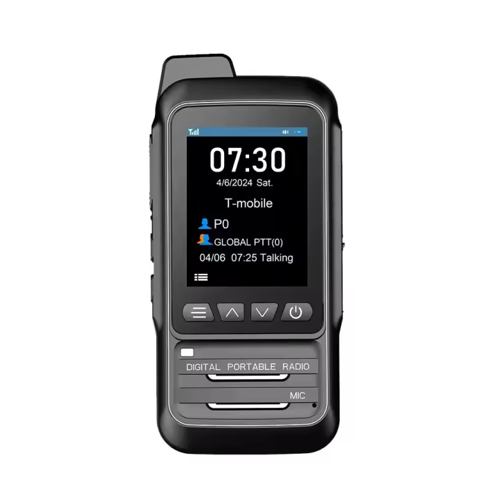 Walkie Talkie impermeable, pantalla grande, distancia ilimitada de la red pública al aire libre, 5000 km, altavoz para flota - 1