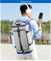 Mochila de Viaje para Hombres con Cierre de Contraseña Anti-Robo y Carga USB Bolsa Inteligente con Cinturón de Equipaje para Escuela - details 12