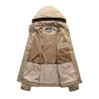 Chaqueta Impermeable Para Hombre Talla Grande Impermeable Y Transpirable Para Pesca Y Camping Estilo Táctico Ropa Masculina - details 7