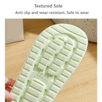 Zapatillas de baño antideslizantes para hombre y mujer, chanclas ligeras informales de EVA, sandalias de playa, zapatos para interiores y exteriores, Verano - details 6