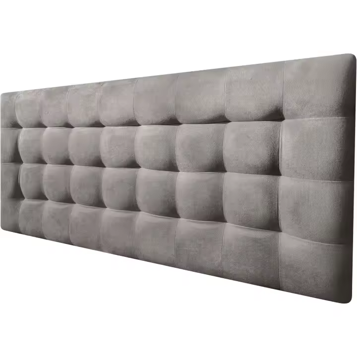 Cabecero de cama Canadá Deluxe - Cabecero tapizado acolchado de tela antimanchas - Cabecero premium para dormitorio - 1