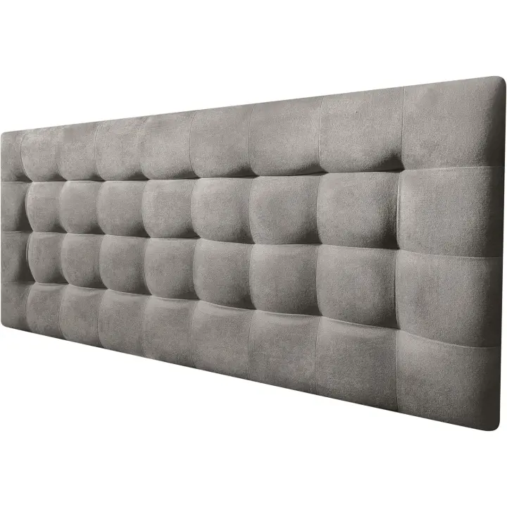 Cabecero de cama Canadá Deluxe - Cabecero tapizado acolchado de tela antimanchas - Cabecero premium para dormitorio - 1