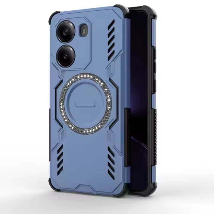 Funda de disipación TPU+PC para teléfono móvil Xiaomi Poco X7 Pro con cubierta trasera magnética - 1