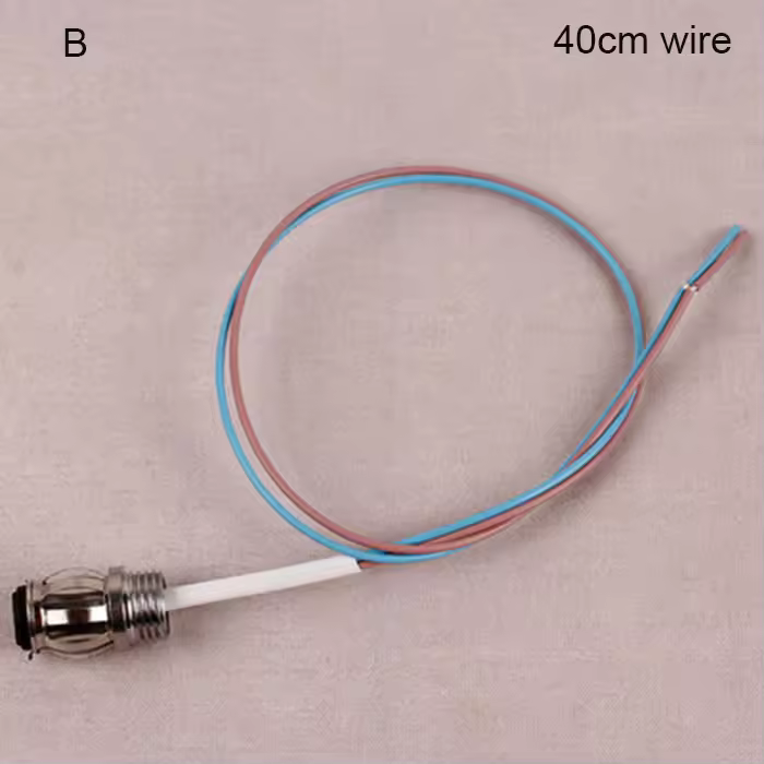 Enchufe Base G4 con cable L40cm para G4, reemplazo de soporte de 220V, enchufe de teflón de alta temperatura, paquete de 4/10/30/50 piezas - 1