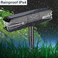 Lámpara solar para matar mosquitos resistente al agua para exteriores con luz UV y recargable lámpara atrapamosquitos para patio y jardín - details 8