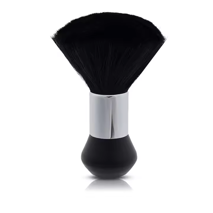 Cepillo de Barba para Limpieza Facial y Cuello Suave Herramientas de Peluquería para Corte y Estilo Accesorios de Barbero Peine para Cabello Negro - 1