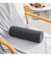 Almohada enrollable para el cuello Cervical, almohada de espuma viscoelástica, almohada cilíndrica redonda, almohadas para aliviar el dolor en el cuello, soporte para dormir, funda extraíble - details 9