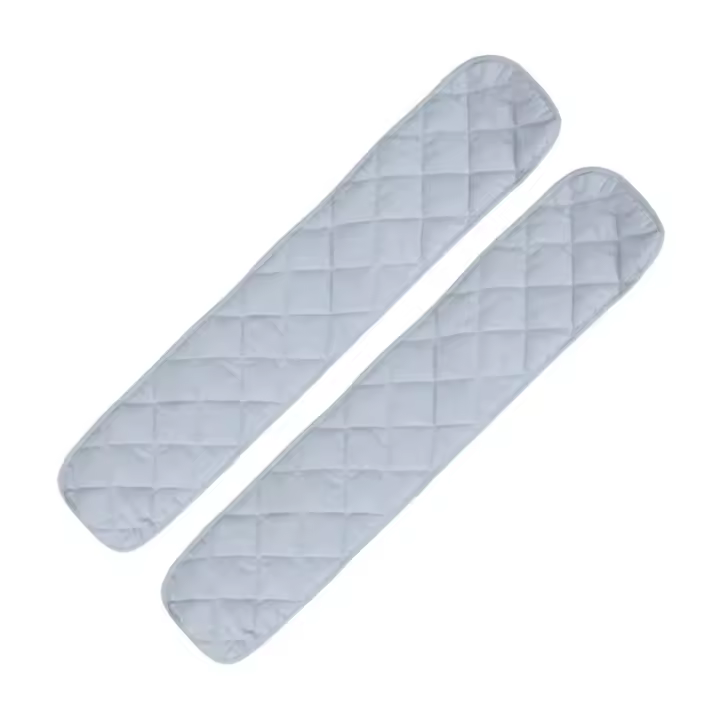 Protección de Algodón para Cuna - Borde Envolvent-Protector de Dentición Seguro para Bebe - 2 UDS - 1