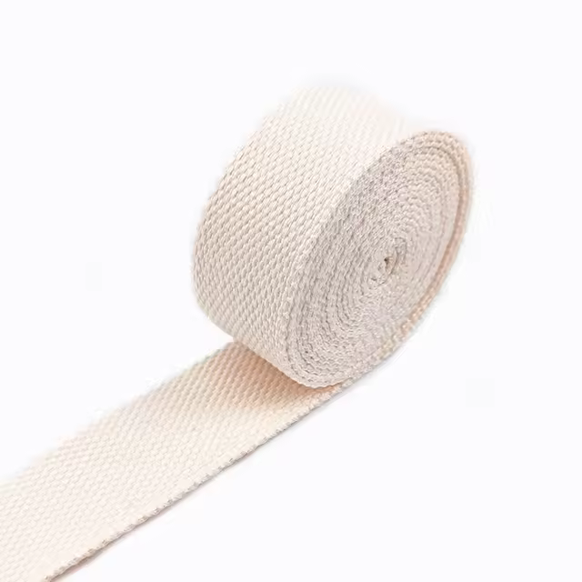 Cinta de algodón de 5 metros de largo, 25mm de ancho, 2mm de espesor, accesorios de artesanía de bricolaje - 1
