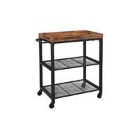 Carrito de Cocina Estrecho Carrito Auxiliar con Ruedas Ahorro de Espacio - details 7
