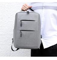 Mochila de negocios para hombre, versión coreana, bolsa de viaje de moda, mochila informal para estudiantes, minimalista y a la - details 11