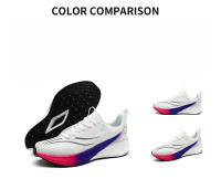 Zapatillas para correr, zapatillas deportivas, absorción de golpes de carreras, zapatillas ultraligeras para correr, niños y adolescentes, estudiantes, carreras de tablero de carbono, transpirables, superficie de malla tejida con mosca - details 8