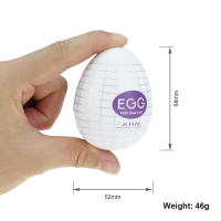 Juguetes Sexuales para Hombres Masturbador de Huevo en Silicona Vagina Médica Realista Bolsillo para Pene Vibrador Regalo Intimo para Adultos - details 4