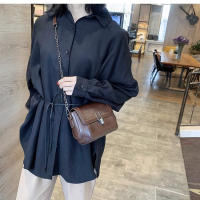 Bolso cruzado vintage para mujer Pequeño cuadrado con cierre de cremallera, correa ajustable, lining de poliéster Perfecto para uso diario, en café marrón, vino rojo, negro - details 6
