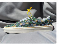 Zapatos florales verdes de calle principal para hombre, zapatos de lona para hombre, parte superior baja, pareja casual, zapatos de junta de verano, zapatos de monopatín de gran tamaño, zapatos de mujer - details 7