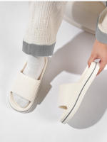 Pisar mierda se siente genial, zapatillas de los hombres de verano interior hogar nuevo baño baño antideslizante zapatillas eva desgaste exterior de las mujeres - details 9