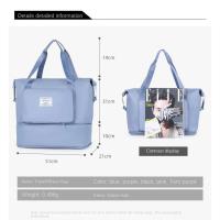 Bolsas de viaje expandibles de gran capacidad, bolsa organizadora de equipaje, bolso impermeable, portátil, plegable, bolsa de almacenamiento de ropa de viaje, nuevo - details 9