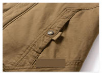 Chaqueta de Invierno de Vellón Grueso CHAIFENKO Abrigo Versátil Casual con Gorro Desmontable para Hombres Moda al Aire Libre - details 8