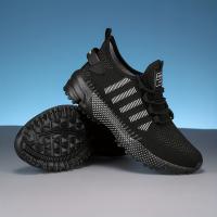 Zapatillas de deporte antideslizantes y transpirables para hombre: zapatillas informales y elegantes para actividades al aire libre de primavera/verano, jogging y entrenamiento en el parque - details 11