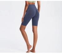 Shorts de Yoga sin Costuras de Cintura Alta Levantamiento de Glúteos de Melocotón - details 5
