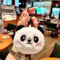 Lindo llavero de dibujos animados de Panda muñeco de peluche colgante de niña regalo - details 10