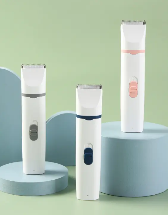 Kit de cuidado de cortapelos para perros con amoladora de uñas, cortapelos eléctrico inalámbrico 4 en 1, cortapelos USB de bajo ruido para perros, gatos, cuidado de patas, ojos, orejas, cara, pelo enredado - 1