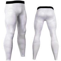 Pantalones de compresión con estampado de piel de serpiente para hombre, mallas transpirables para correr, ropa deportiva de entrenamiento para gimnasio - details 3