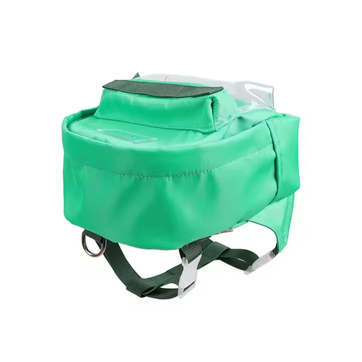 Mochila multifuncional para perros pequeños, bolsa de aperitivos para cachorros, Bulldog Francés, Corgi, gran espacio, suministros de viaje al aire libre - 1