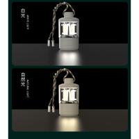 Luz Suave para Acampar Linterna LED Conveniente Luz Vertical Ambiental al Aire Libre - details 5