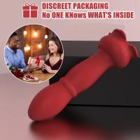 Vibrador con Control Bluetooth para mujer, juguete rosa para mujer, consolador de empuje, estimulador de clítoris, tapón Anal de próstata, masajeador, juguete sexual para pareja - details 6