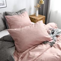 Juego de Cubierta de Edredón de Doble Cara en North America Diseño Simple AB para Cama Doble King Queen Tamaño Quilts Covers Comforter Cubierta de Ropa de Cama - details 2