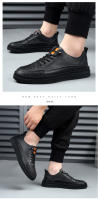 Primera capa de cuero de vaca zapatos de los hombres zapatos de cuero 2025 de los hombres de cuero genuino hechos a mano zapatos casuales de un pedal de cuero suave suela suave zapatos Doudou. - details 26