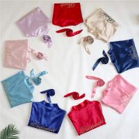 Bata de novia para dama de honor, bata de baño tipo kimono bordada, camisón informal de satén corto, ropa de dormir Sexy para mujer - details 9