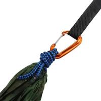 Mosquetón de escalada pequeño, gancho con hebilla de montañismo en forma de D, bloqueo de seguridad, llavero para acampar al aire libre y senderismo - details 7