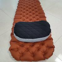 Almohada inflable de viaje ultraligera, funda extraíble, almohada para mochilero, almohadas para avión y coche para mochilero, caminata y Camping - details 1