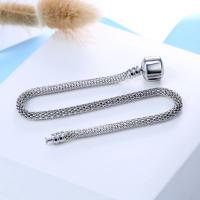 Pulsera Pandora con cierre de corazón de amor Cadena de serpiente europea - details 3