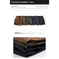 Verano al aire libre de tres a prueba de pantalones cortos de carga americana funcional viento impermeable deportes pantalones cortos sueltos de los hombres - details 12