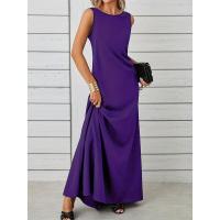 Skims Vestido de verano sexy sin mangas largo de gama alta con correa para mujer - details 23