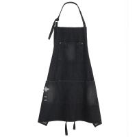 Delantal de Denim Sencillo Uniforme Unisex para Cocinar Ideal para Cocina, Belleza, Uñas, Café - details 7