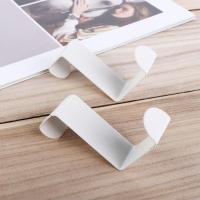 Durable práctico para cocina baño gabinete puerta organizador trasero sin perforaciones gancho para colgar ropa estante de almacenamiento gancho para llaves - details 9