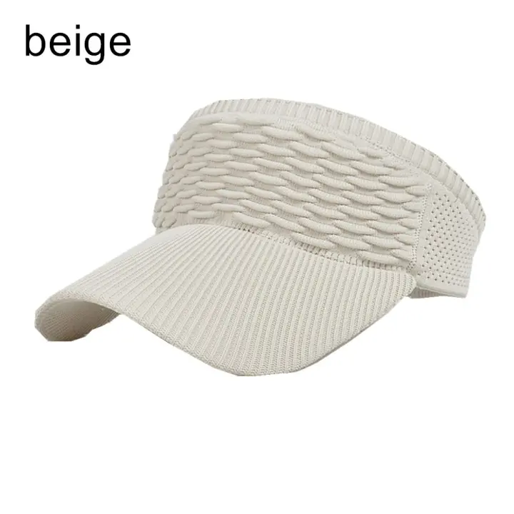 Sombrero de copa vacío para mujer, sombrero para el sol Anti-UV, gorra de béisbol con visera para viajes en la playa y al aire libre - 1