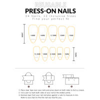 Uñas artificiales de Halloween, uñas postizas reutilizables para vestido de niña caliente, color negro brillante, dulce y encantador - details 3